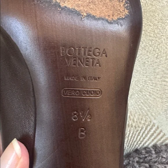 Bottega Veneta Brown Pumps 8.5, vintage - Picture 8 of 8